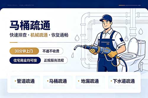 武夷山马桶疏通