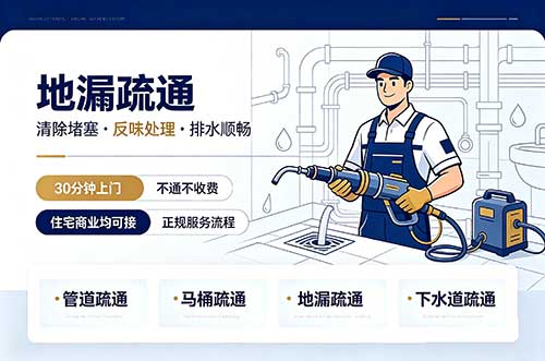 武夷山地漏疏通