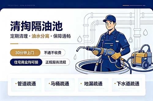 武夷山清掏隔油池
